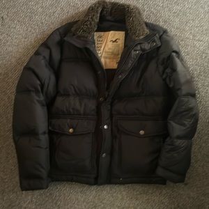 Hollister puffer jacket